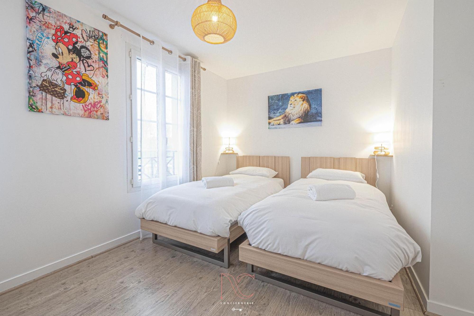 *Disneyland-Paris* 7Pers, Wifi, Parking Bailly-Romainvilliers Eksteriør billede