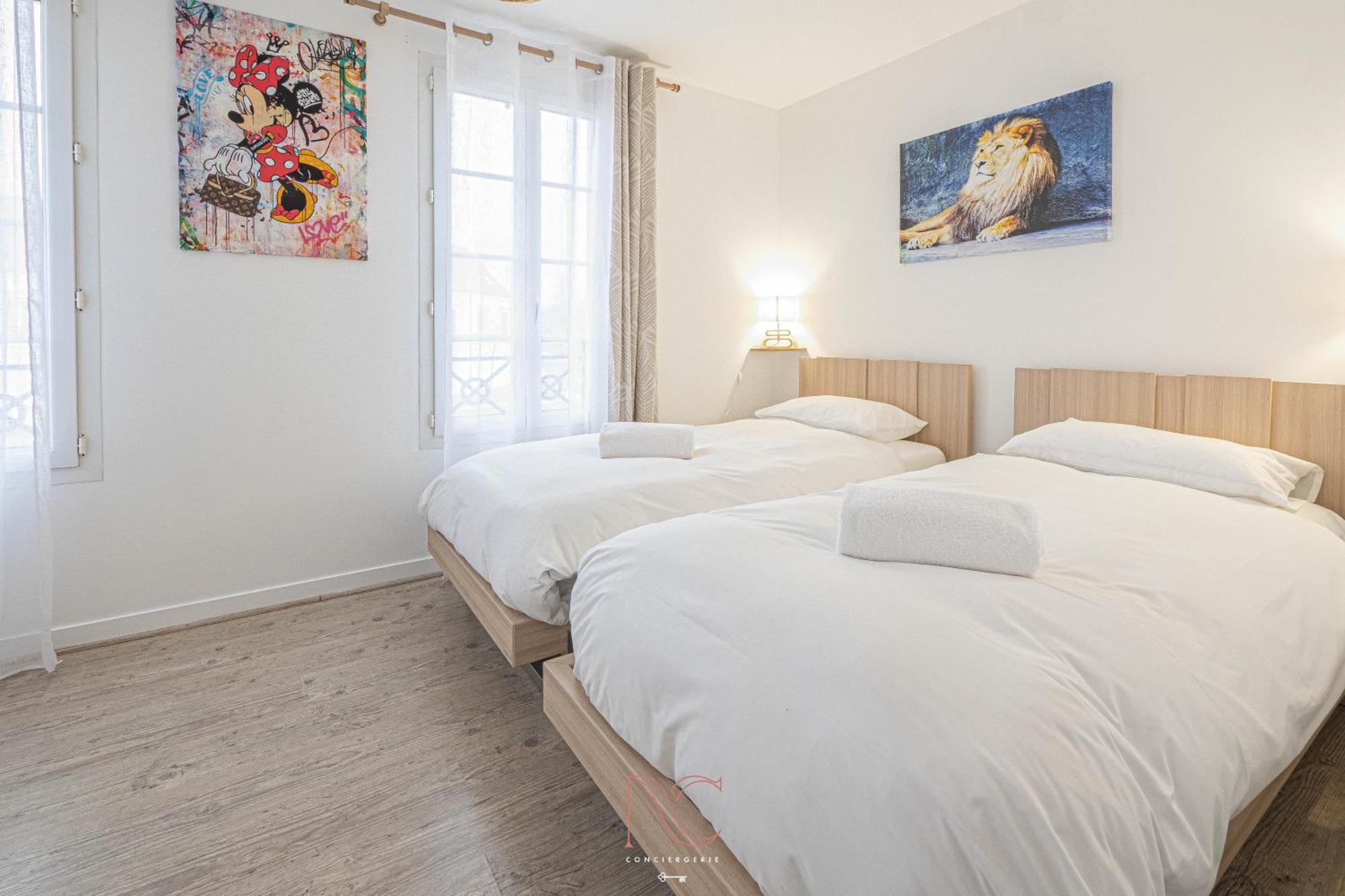 *Disneyland-Paris* 7Pers, Wifi, Parking Bailly-Romainvilliers Eksteriør billede
